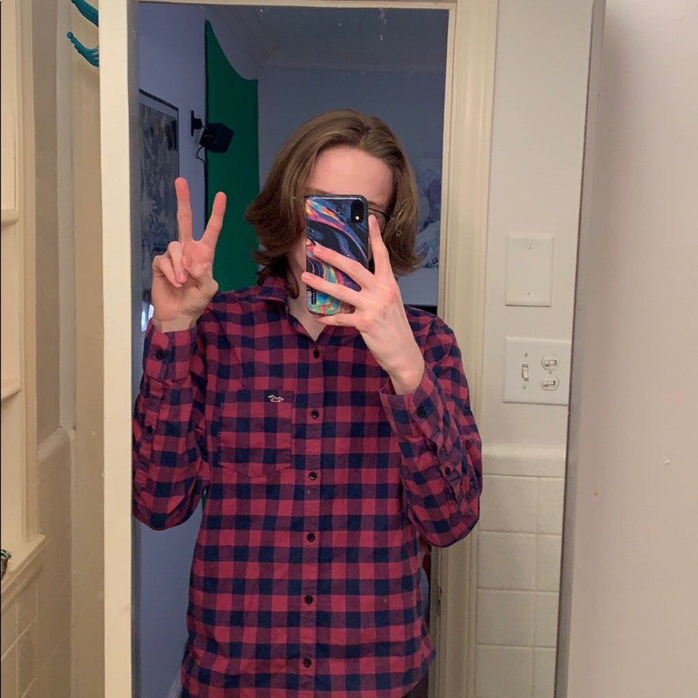 American Eagle Button Up